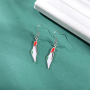 Palestine Flag Hook Earrings