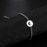 Crescent Moon Bracelet Chain