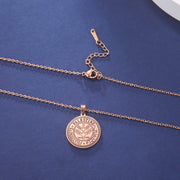 Palestine Historical Coin Necklace Chain Pendant