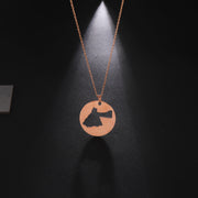 Jordan Coin Necklace Chain Pendant