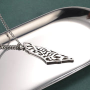 Palestine Stainless Steel Necklace Chain Pendant