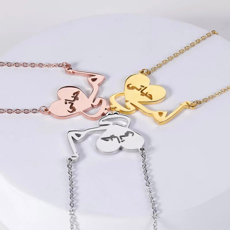 Country hot sale couple necklaces