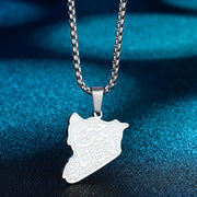 Syria Calligraphy 1.0 Necklace Chain Pendant