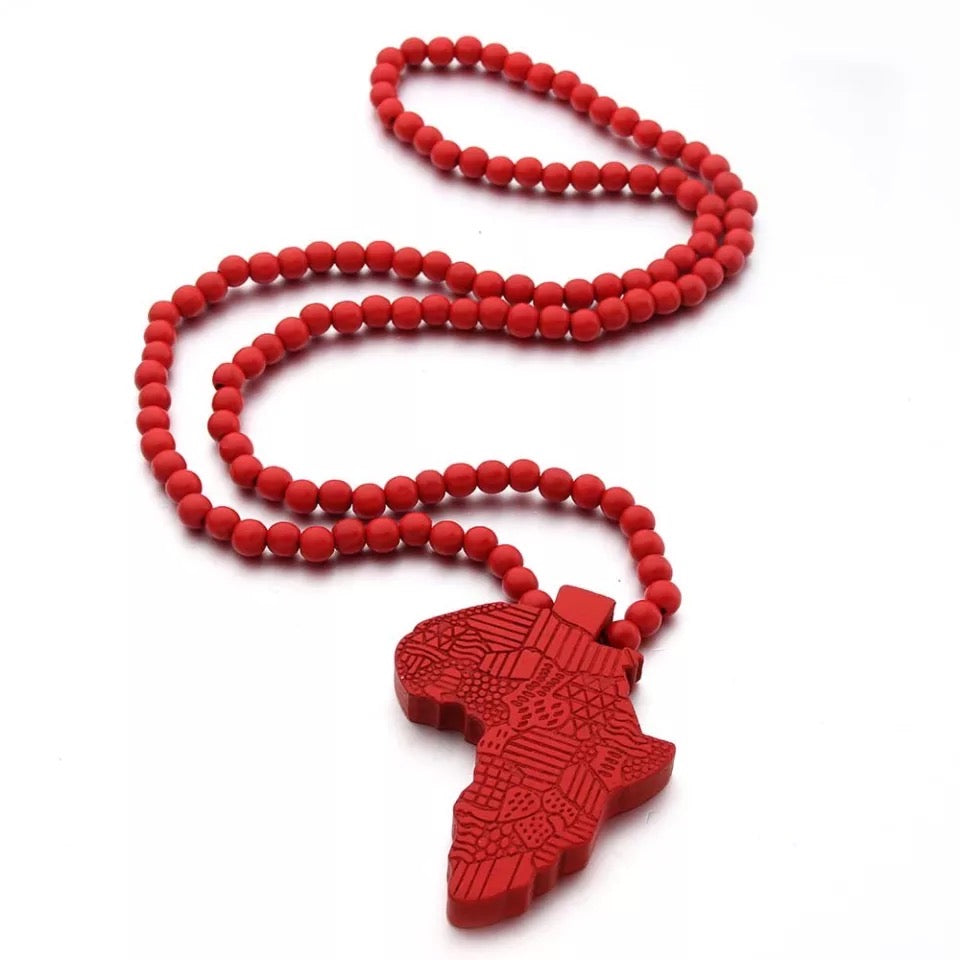 Vintage Wood Beaded Kenyan Necklace Hand Carved Tribal African Safari  Animals ! | eBay
