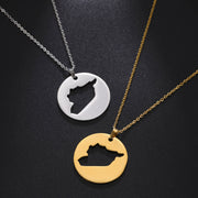 Syria Coin Necklace Chain Pendant