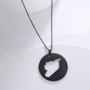 Syria Coin Necklace Chain Pendant