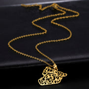 Syria Calligraphy 2.0 Necklace Chain Pendant