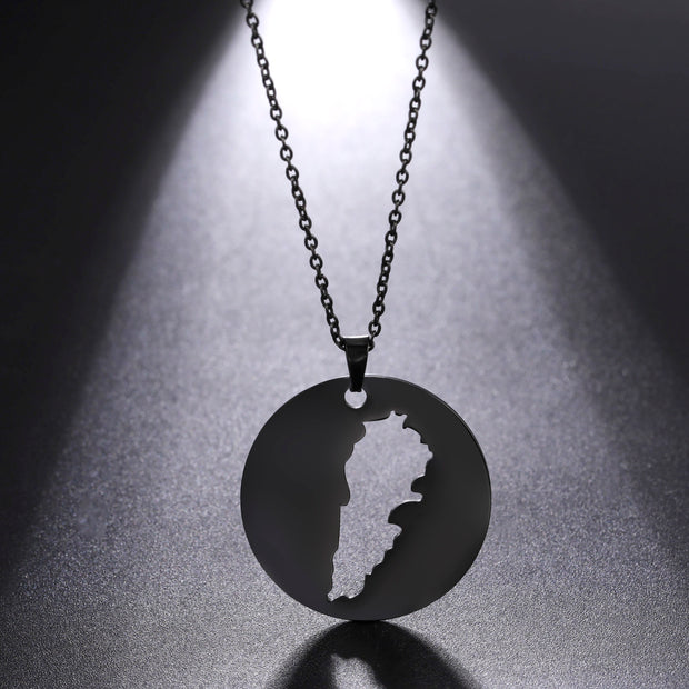 Lebanon Coin Necklace Chain Pendant