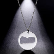 Yemen Coin Necklace Chain Pendant
