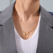 Jordan / Palestine Map Necklace Chain Pendant