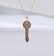 Quran Key Necklace Chain Pendant