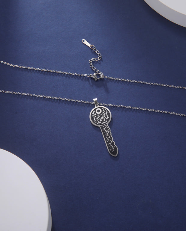 Quran Key Necklace Chain Pendant