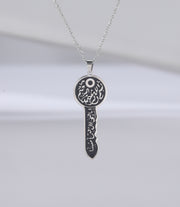 Quran Key Necklace Chain Pendant