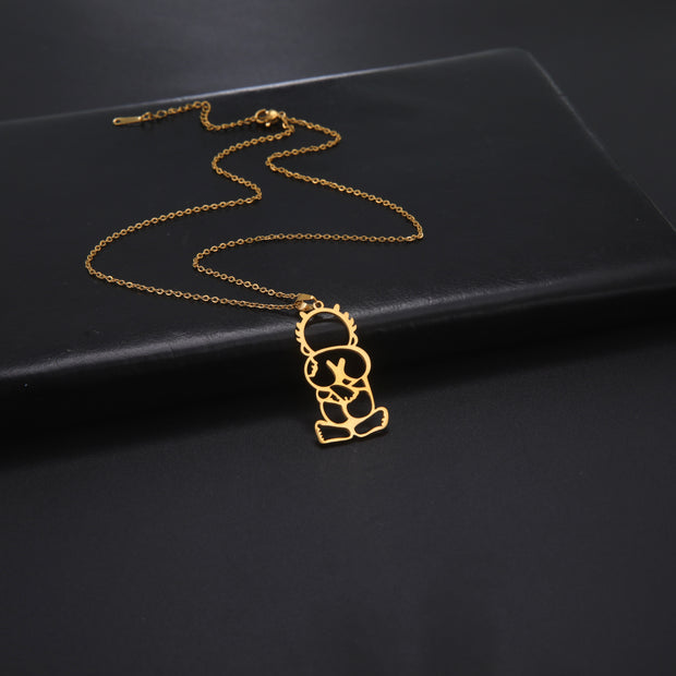 Palestine Handala Necklace Chain Pendant