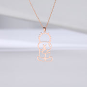 Palestine Handala Necklace Chain Pendant