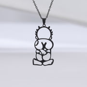 Palestine Handala Necklace Chain Pendant