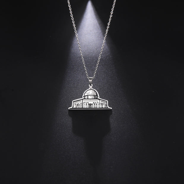 Al-Aqsa Mosque 2.0 Palestine Necklace Chain Pendant