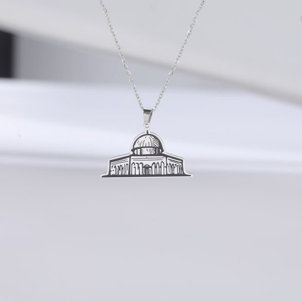 Al-Aqsa Mosque 2.0 Palestine Necklace Chain Pendant