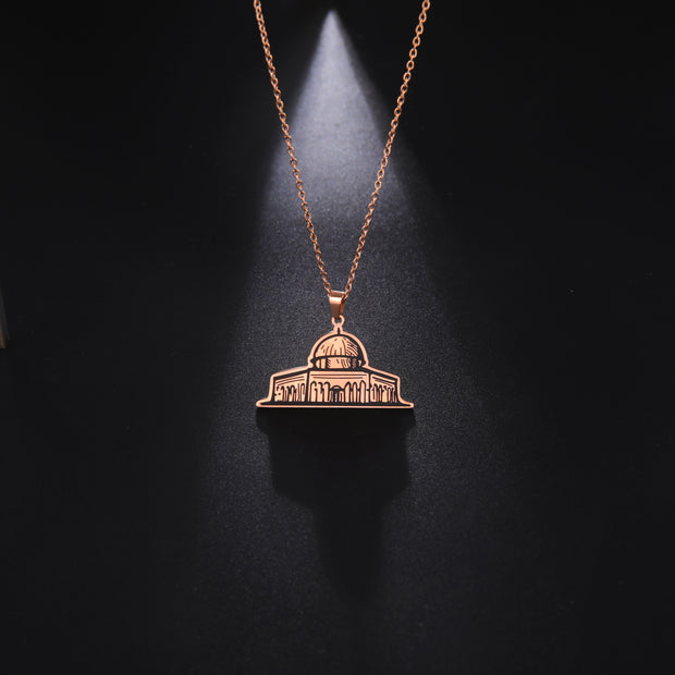 Al-Aqsa Mosque 2.0 Palestine Necklace Chain Pendant