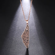 Palestine Cities 2.0 Necklace Chain Pendant