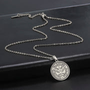 Palestine Historical Coin Necklace Chain Pendant