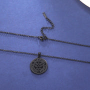 Palestine Historical Coin Necklace Chain Pendant