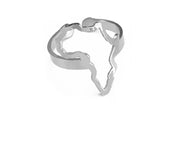 Africa Map Rings