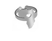 Africa Map Rings